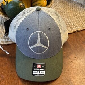 NWT Richardson Mercedes Benz Trucker Hat